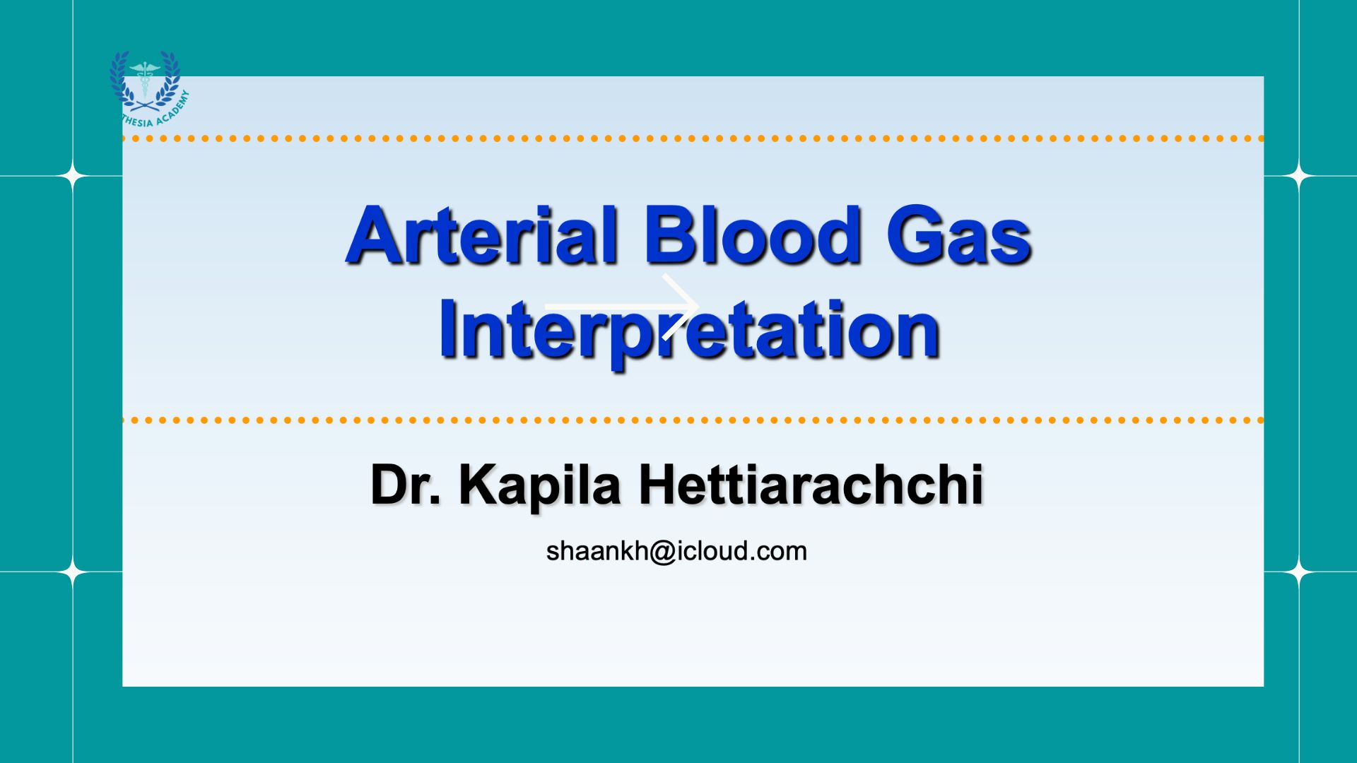 ABG analysis